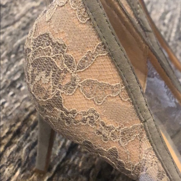Banana republic Grey Lace High heel - Picture 3 of 6